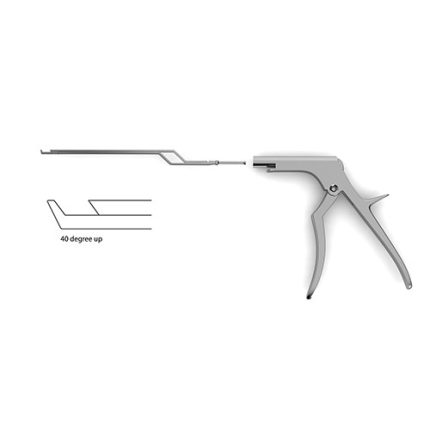 Ceramic Cut Bayonet Rotating Kerrison Rongeur